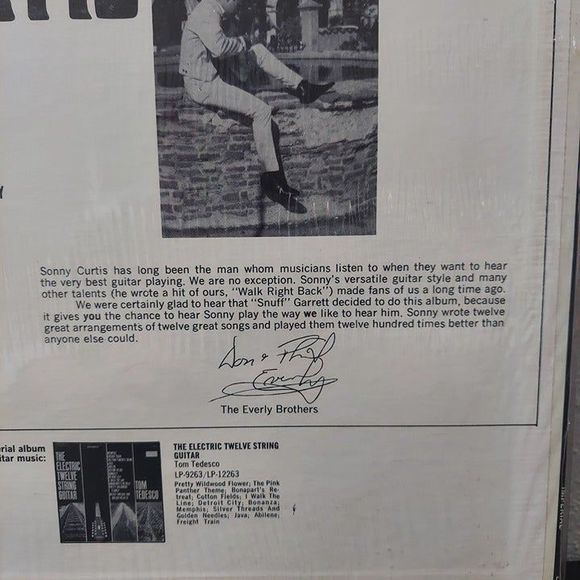 Sonny Curtis - Beatles Hits Flamenco Guitar Style Vinyl LP 1964 Imperial LP-9276 - Picture 5 of 11